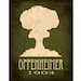 11x14 Science Art Print Oppenheimer Atomic Bomb Mushroom Cloud Explosion Steampunk Rock Star Scientist Geek Nerd Decor Scientific Poster