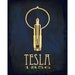 8x10 Steampunk Science Nikola Tesla Art Print Rock Star Scientist Physics Diagram Educational Posters Light Bulb Geek Chic Smart Dorm Decor