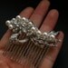 Wedding Hair Comb, Bridal Hair Accessories, Pearl & Crystal Bridal Hair Comb, Art Deco Wedding Hair Accessories,Vintage Glamour, BETTE