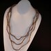 Marrakesh ... Necklace . Beadwoven . Bracelet . Twisted . Rich Colors . Sand . Magenta . Purple . Orange . Gold . Versatile . Luscious