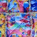 Cat Blanket With Geometric Designs