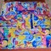 Cat Blanket With Geometric Designs
