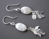 Pearl Leaf Dangle