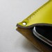 iPhone sleeve - Primary collection - Lemon yellow leather
