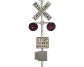 Railroad Crossing Sign Wall Decal