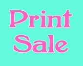 SALE: Any 4 small prints
