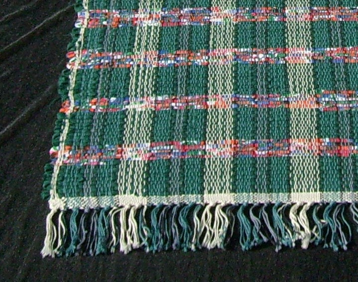 rag rug runner Color my World