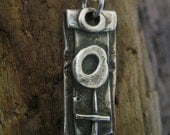 Rise - Goddess Necklace Affirmation Pendant