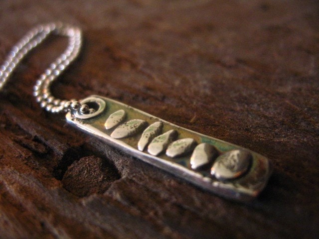 Pebbles for your Path - Silver Necklace