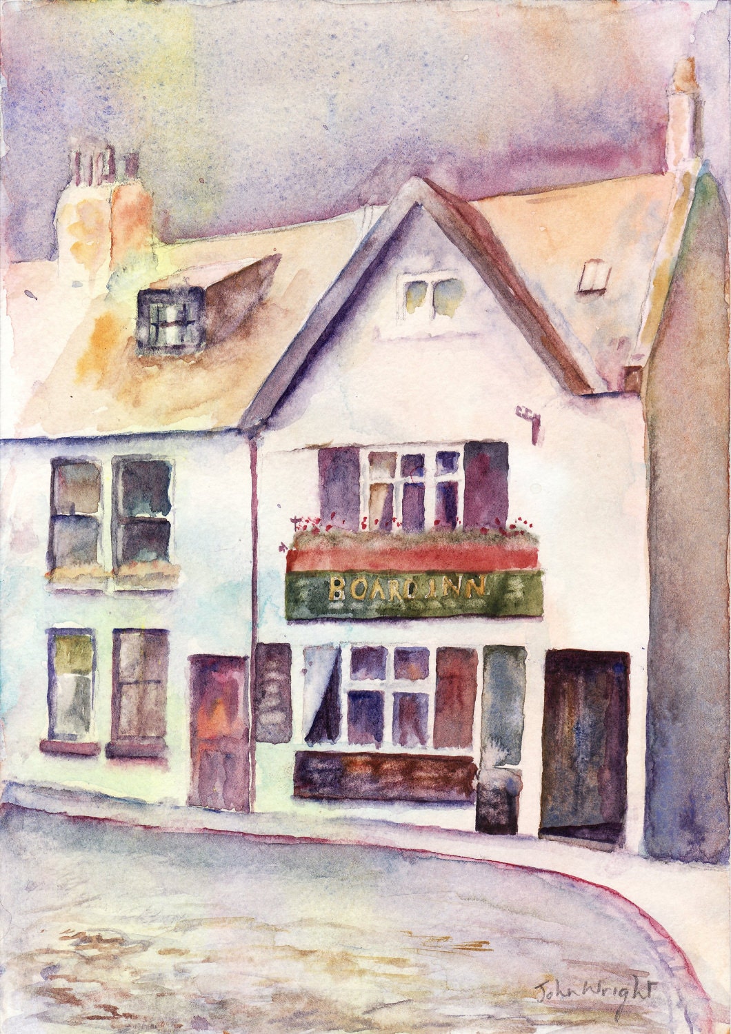 Board Inn, Whitby - print