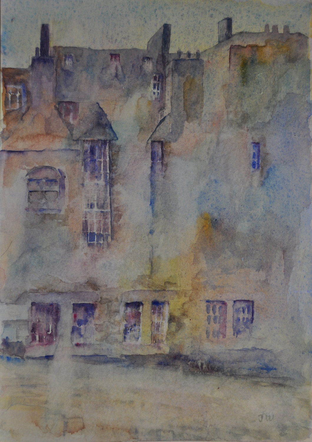 Edinburgh Tenements - print