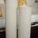 Knitware Vase--Aran Cable