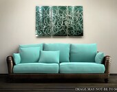 Green Metal Abstract Art Wall Painting Rapture in Motion Art / by Jon Allen