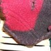Brick Road Recycled Wool Change Purse
