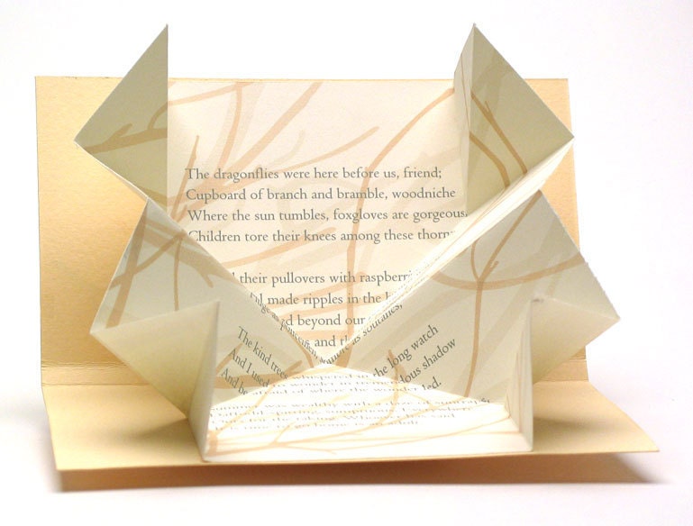 Summer, artist's book in limited edition, Ready to Ship