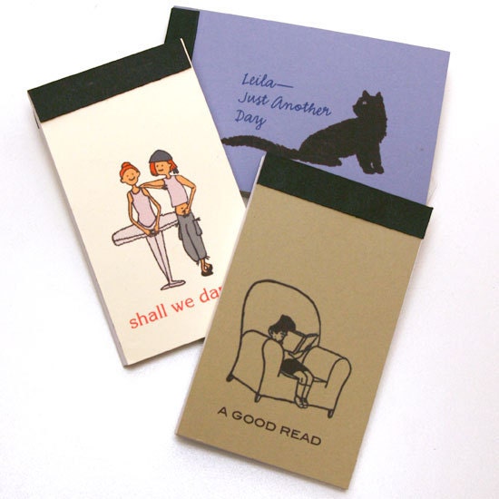 Three Flipbooks, Ready to Ship