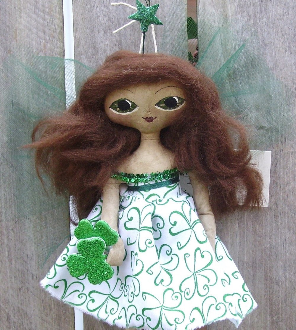 Irish Fairy Doll Primitive Folk Art