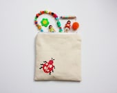 Zipper Pouch Ladybug