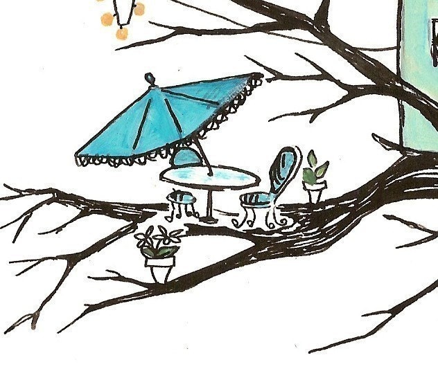 Tree House - Print