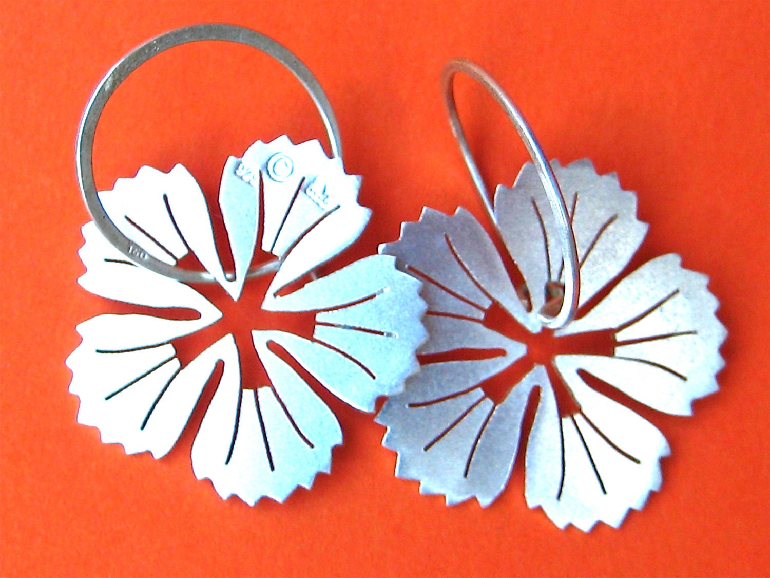 Kanehshon Sterling Silver Earrings