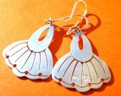 Sterling Silver Japanese Style Bell Blossom Earrings