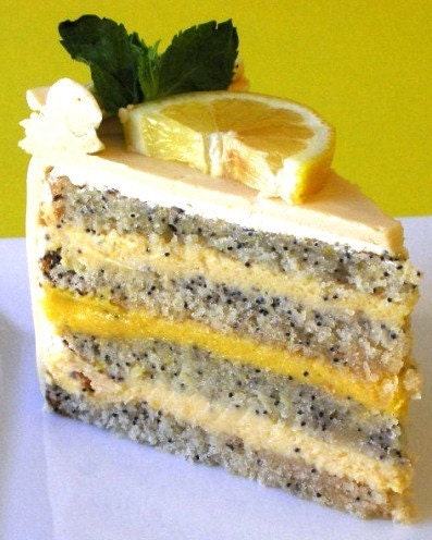 Lemon Poppyseed Cake  Fragrance Oil   2 oz for candle and soap making