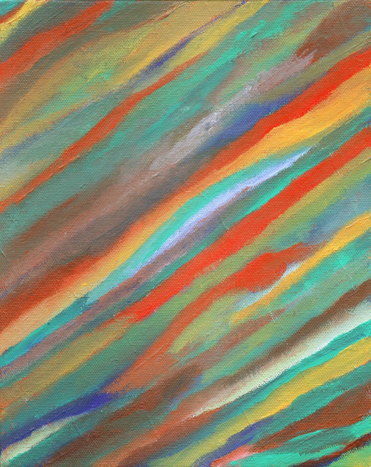 Fine Art Print Reproduction - Tapestry Number 4 - Art Print Supporting Autism Awareness