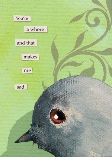 Sad - GREETING CARD