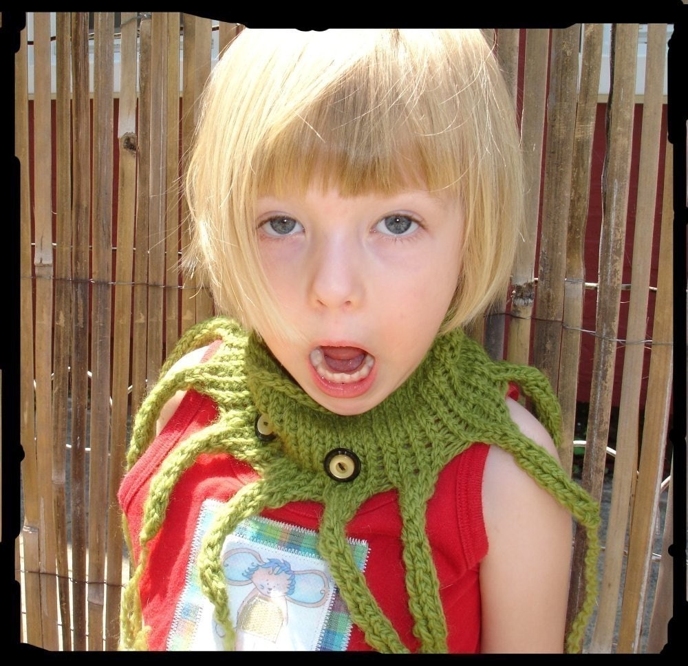 THE ORIGINAL Sea Monster Collar - CHILD SIZE Ready to Ship