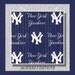 NEW baby crib bedding set in NEW YORK NY YANKEES fabric