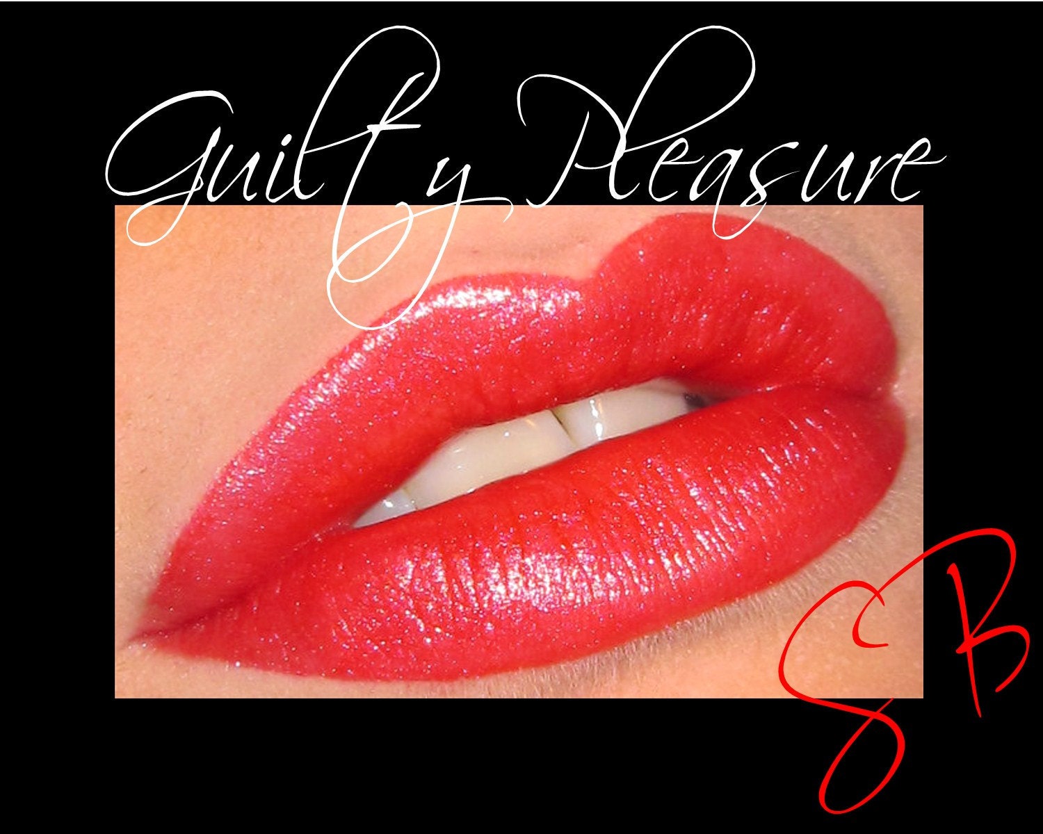 Guilty Pleasure Mineral Lipstick (Medium shade Summery hot pink) makeup Cheek and Lip Color