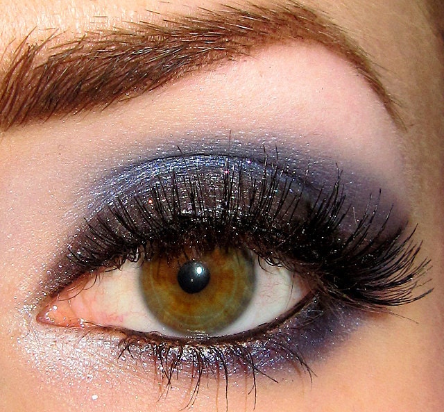 Get this look 3 pc set (Goodnight, SnowGlobe, U Rock) Eyeshadow Mineral makeup Eye shadow Eyeliner (5g)