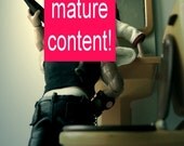 That Sinking Feeling -  Fetishdollies greetings card - image 29/2 - Risque humor - Mature