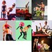 10 Fetishdollies cards - fetish,erotic,kinky, gay, lesbian, rude, risque, weird or just plain silly.   (mature)