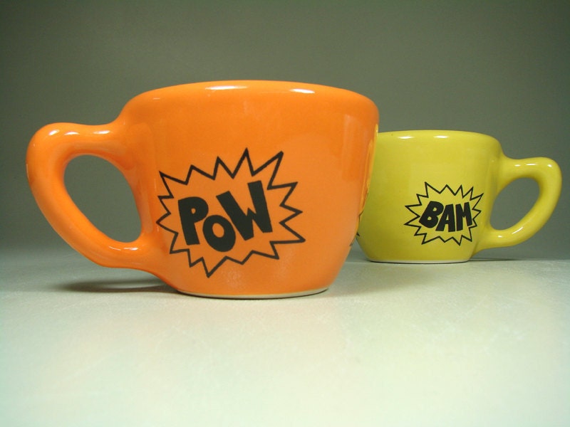 12oz cup POW (creamsicle) - Made to Order / Pick Your Colour