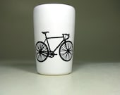 itty bitty cylinder road bike (white) - Made to Order / Pick Your Colour