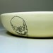 lo bowl skull anatomy (buttercream ) - Made to Order / Pick Your Colour