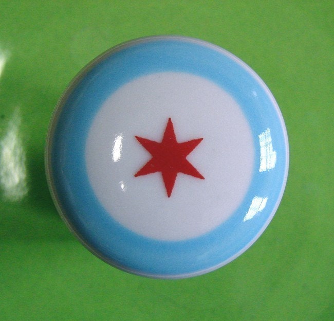 magnet chicago flag