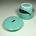lidded bowl whale (blue green) - Made to Order/ Pick Your Colour