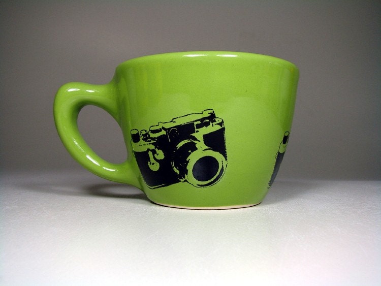 12oz cup leica (avocado) - Made to Order / Pick Your Colour