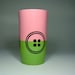 cylinder button (bubblegum/avocado) - Made to Order
