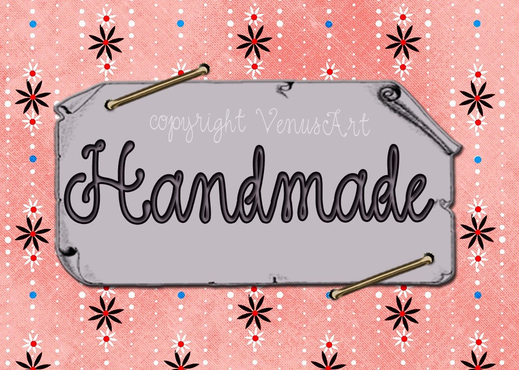 Tags For Your  Handmade Goods