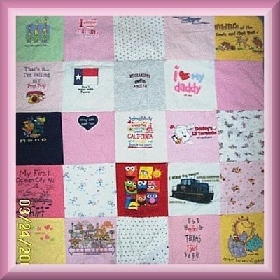 Custom Memory Quilt Made with Your Child's Favorite Clothes and Blankets PLEASE READ CAREFULLY