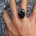 ON SALE Lady of the Night---Silhouette Angel and Minions Gothic Ring