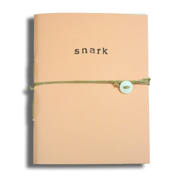 Snark Recycled Notebook in Peach