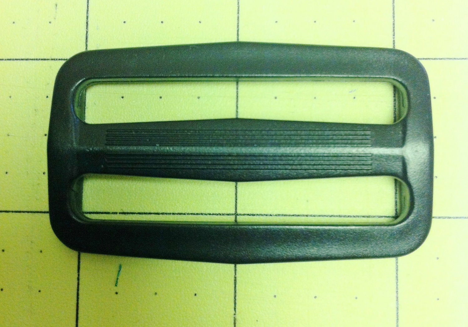WHOLESALE lot of 100 sets, Tri Glide and loop loc for 2" straps, black plastic, heavy duty, triglide adjustable strap