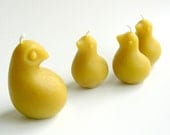 Partridge Family Beeswax Candles