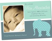 Max Birth Announcement
