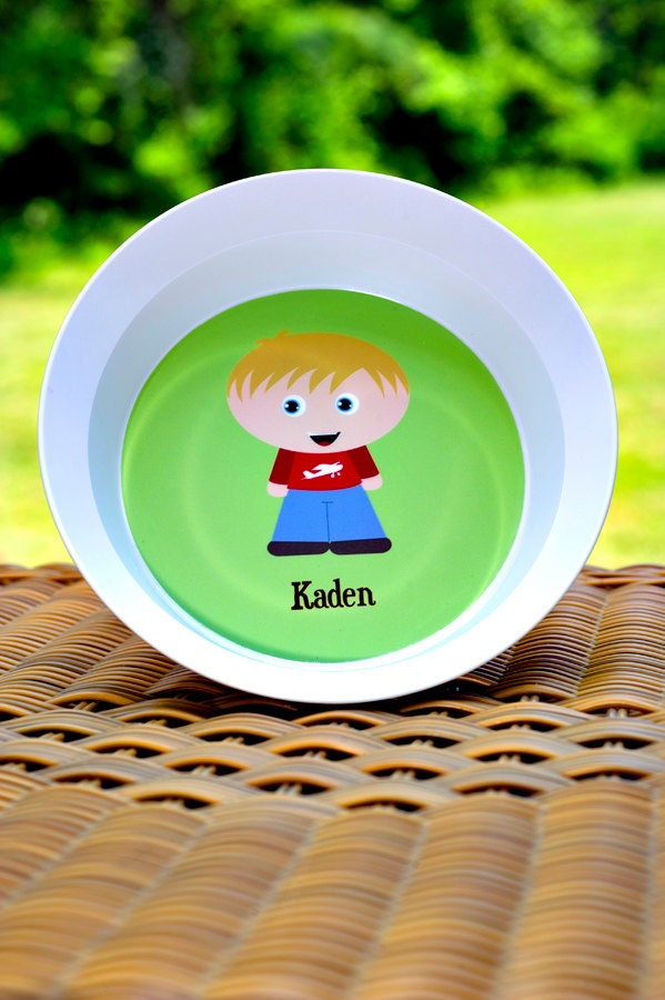 Custom Kidlet Personalized Bowl