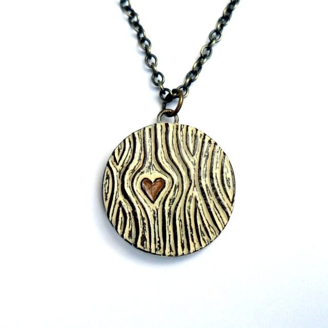 Personalized Wood You Love Me Necklace